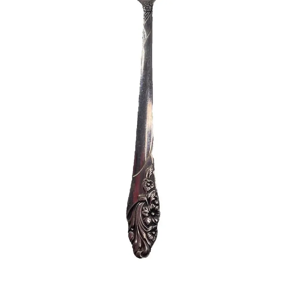 Vintage 1950’s Oneida Community Evening Star Silver Plate Sugar Spoon MCM JOH
